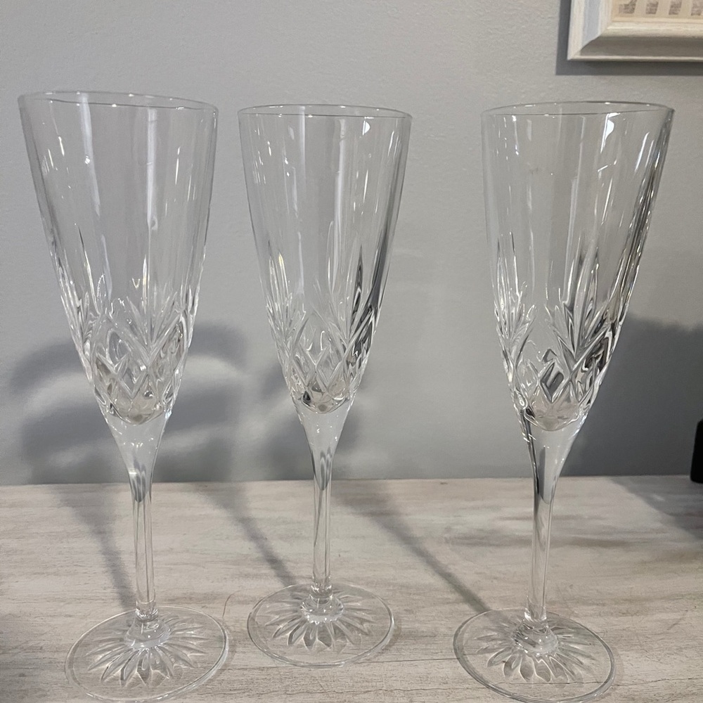 Princess house Champaign glass